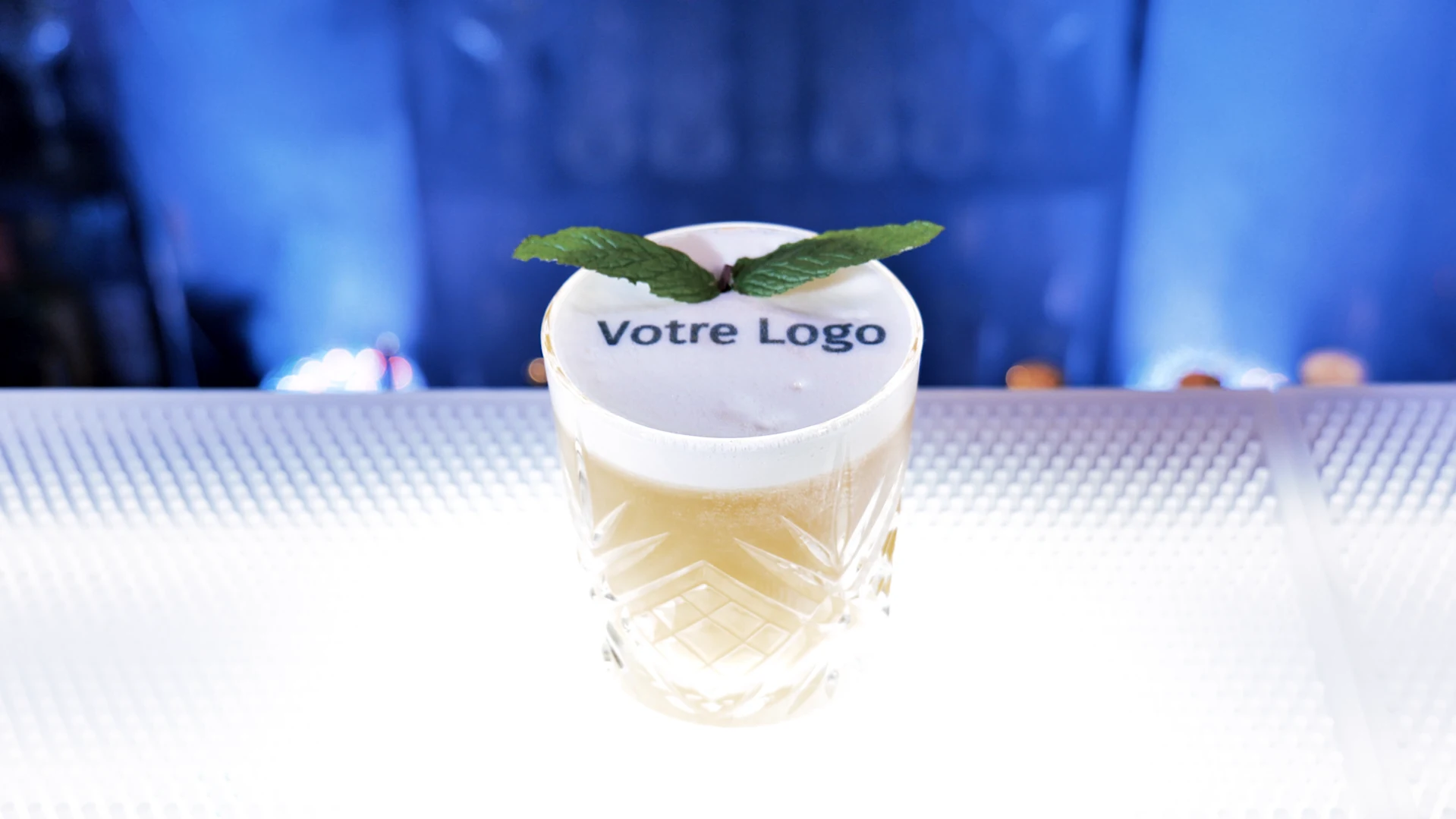 Bar mobile personnalisé pour un lancement de produit